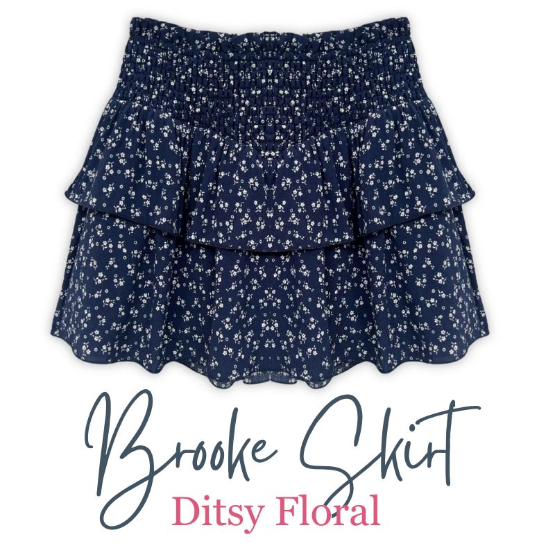 Brooke Skirt Ditsy Floral