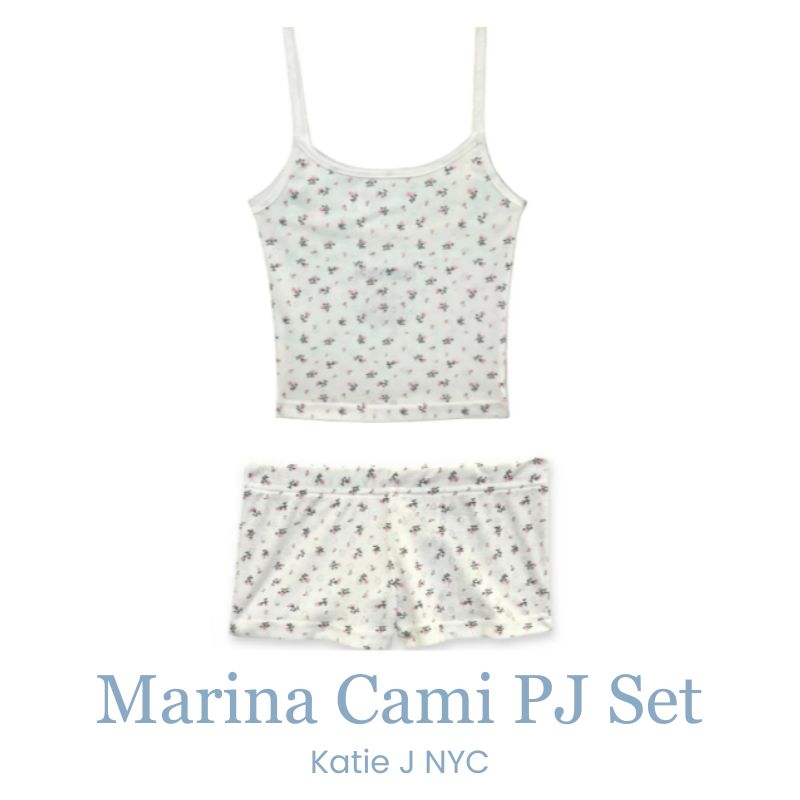 Katie J NYC Marian Cami PJ Set Pink