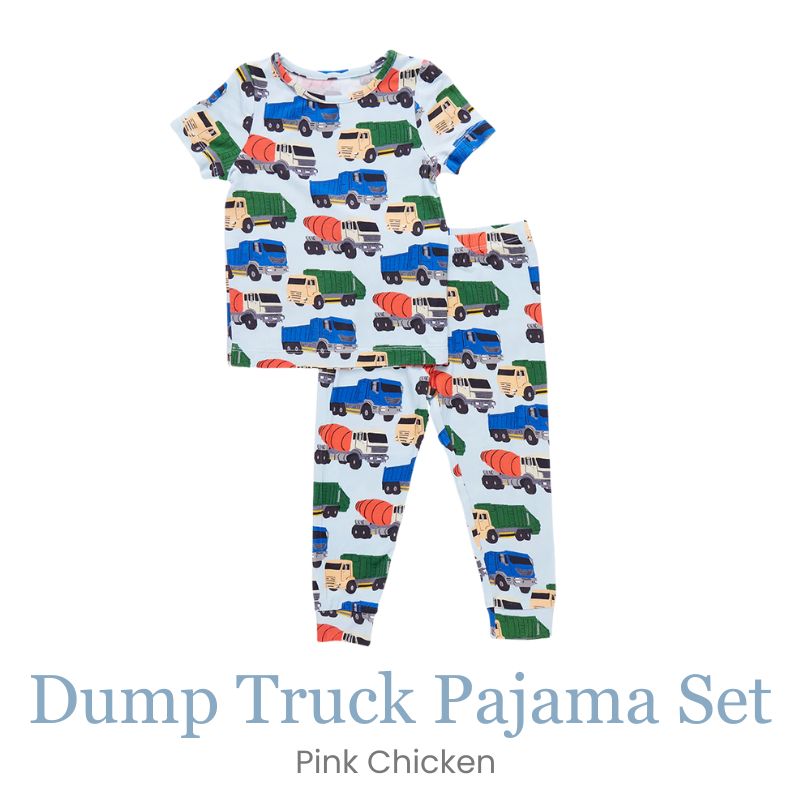 Pinl Chicken Dump Truck Set 